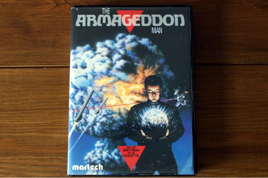 The Armageddon Man Sinclair ZX Spectrum Game by Martech including